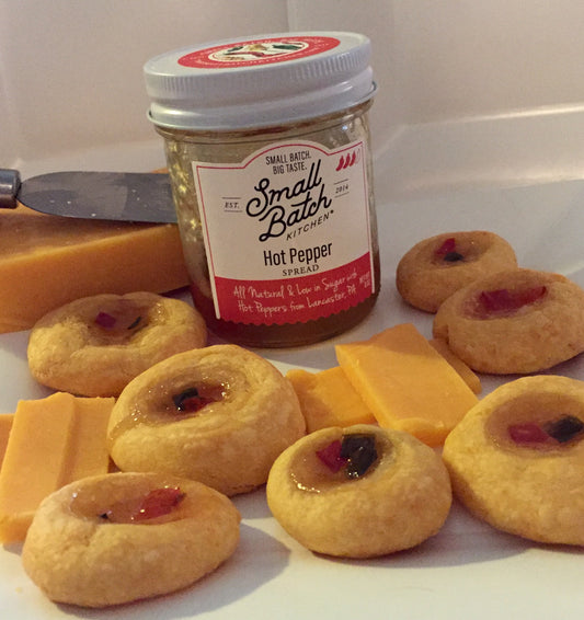 Recipe: Hot Pepper Cheddar Thumbprints