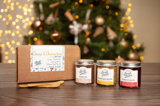 Cheese & Charcuterie Gift Set 3(4oz) Jars