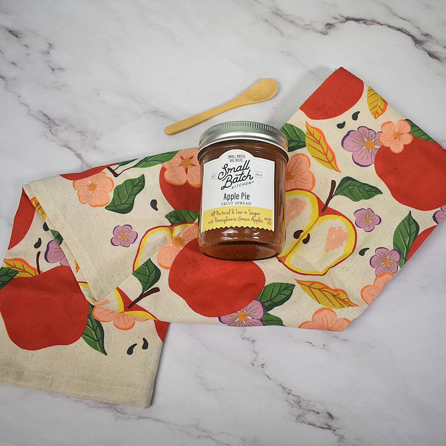 Apple Pie Fruit Spread & Tea Towel Gift Set