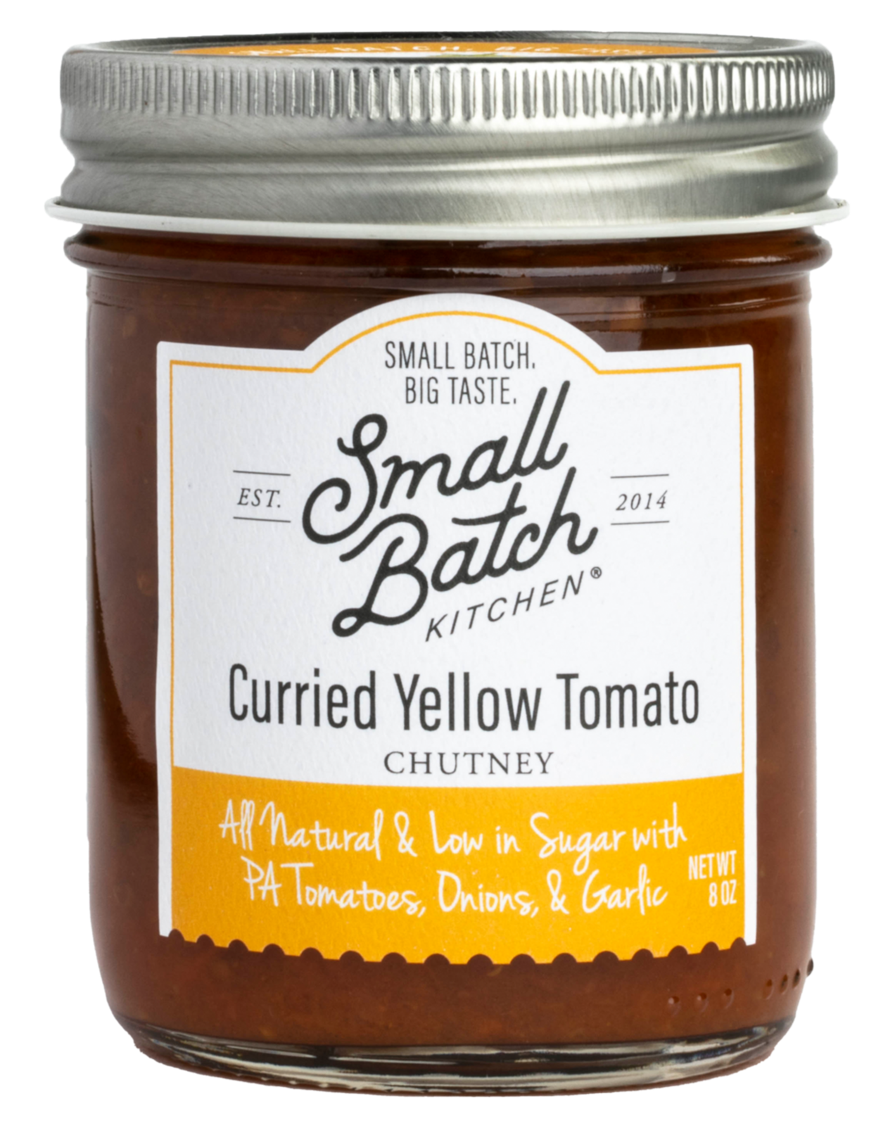 Curried Yellow Tomato Chutney